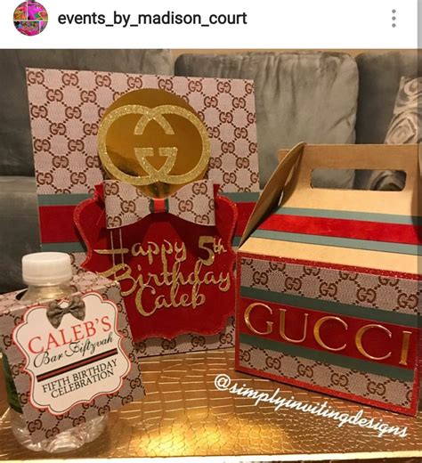 gucci party supplies.